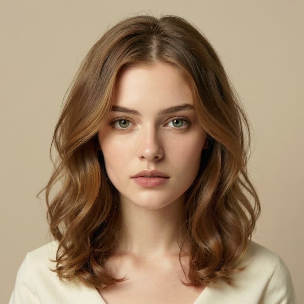 Blowout Layers hairstyle example | AI Hairstyle Changer