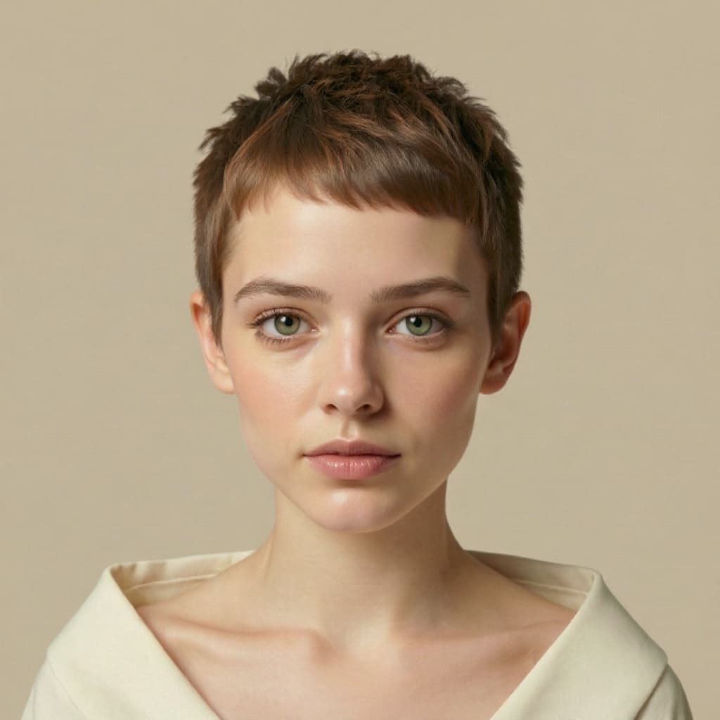 Pixie Cut hairstyle example | AI Hairstyle Changer