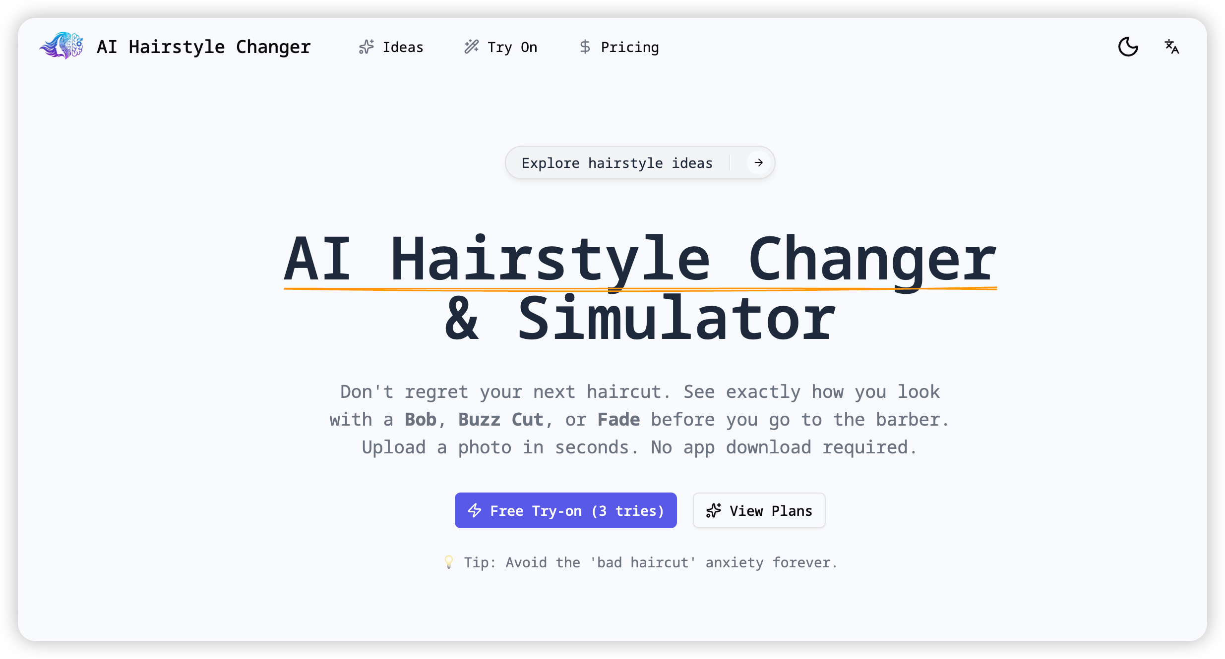 AI Hairstyle Changer logo